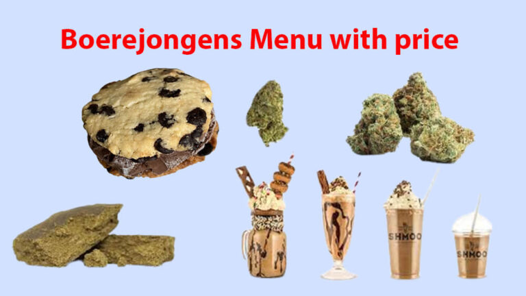 boerejongens menu with price