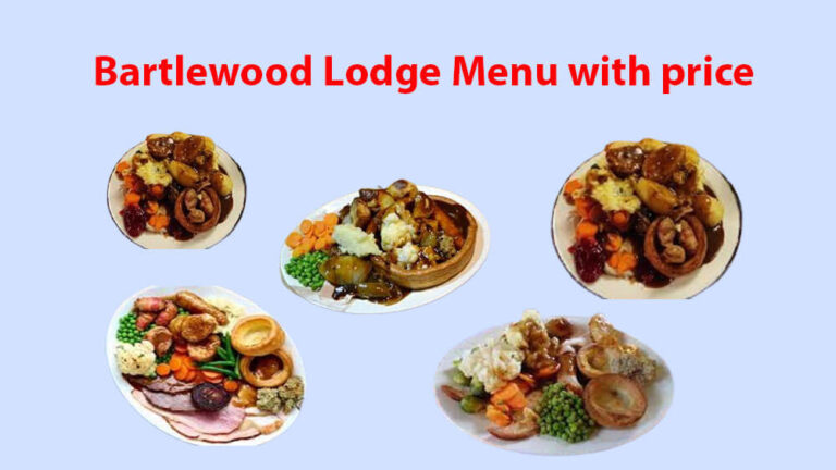 bartlewood lodge menu with price