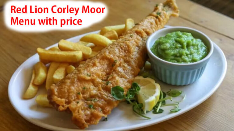 red lion corley moor menu with price