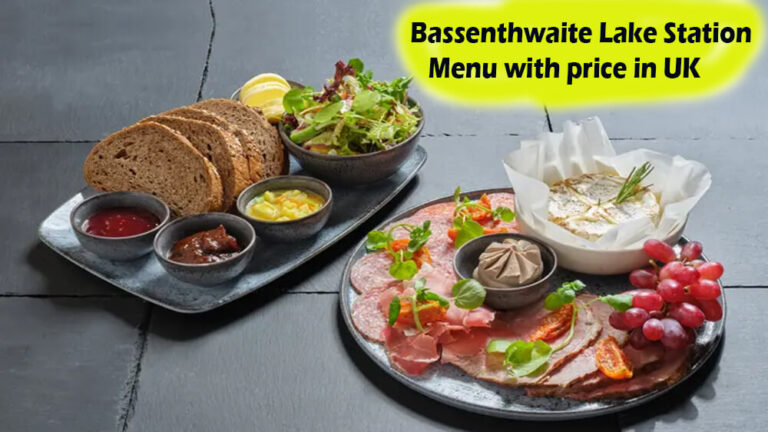 bassenthwaite lake station menu with price