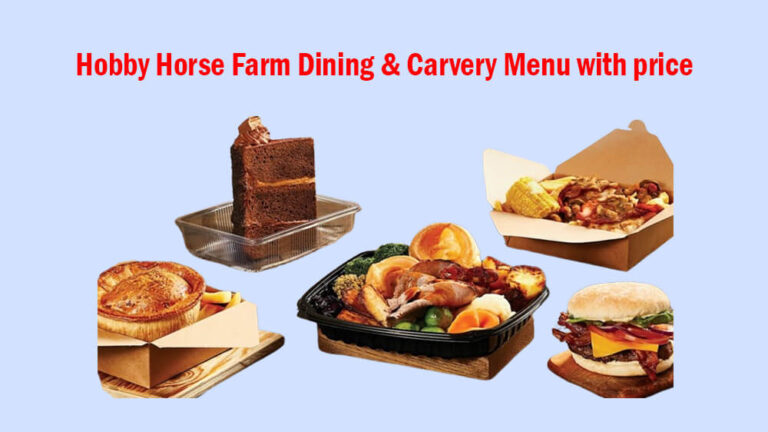 hobby horse farm dining & carvery menu with price