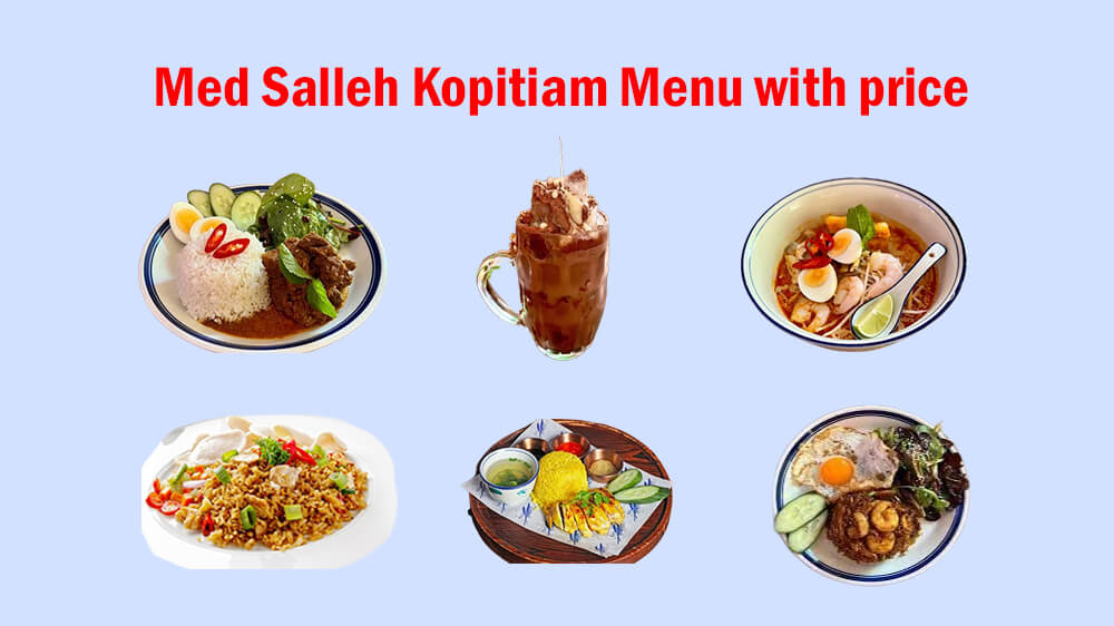 med salleh kopitiam menu with price