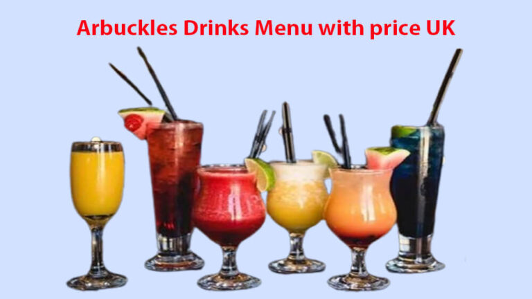 arbuckles bar drinks menu with price