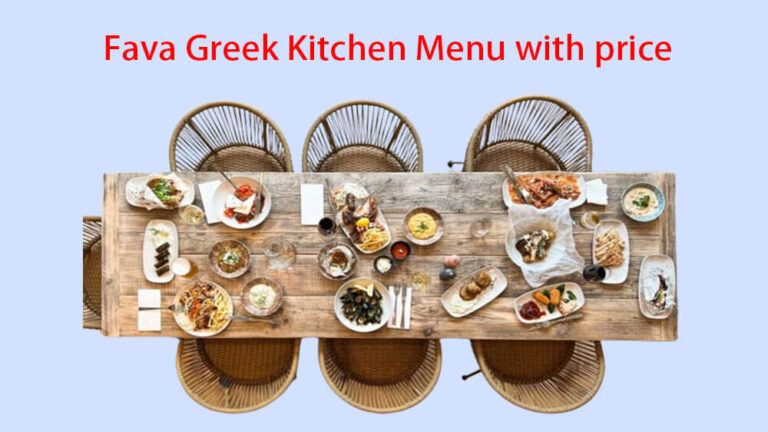 fava greek kitchen menu with price