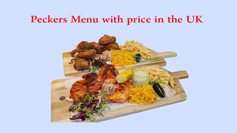 peckers menu with price