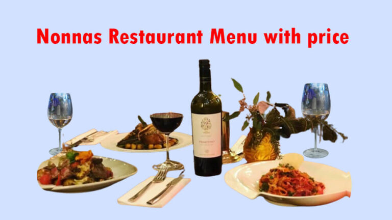 nonnas restaurant menu with price