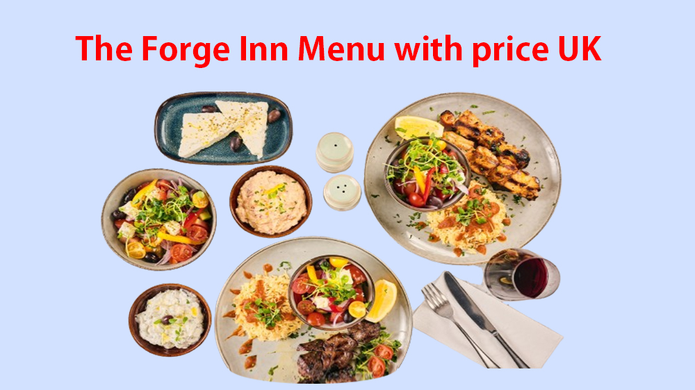 the forge inn menu uk