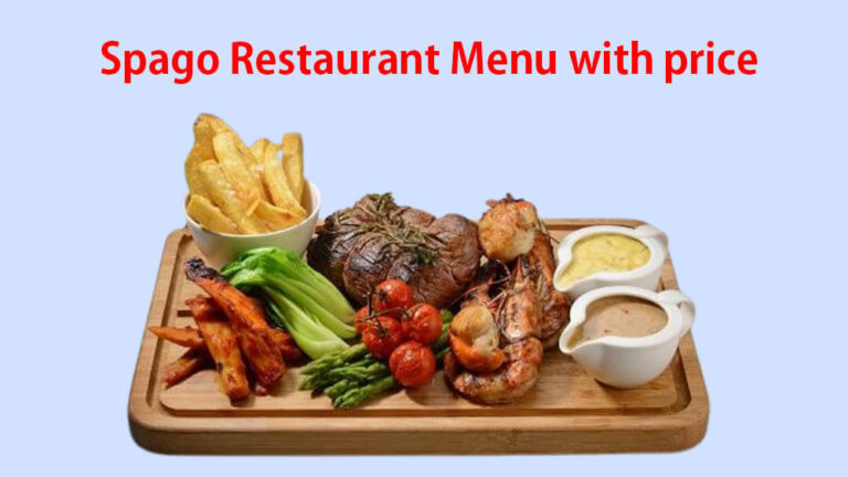 spago lytham menu with price