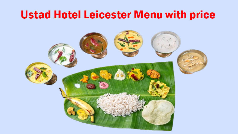 ustad hotel leicester menu with price